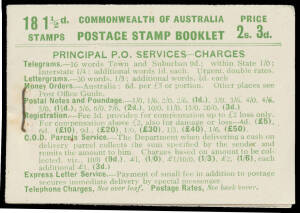 1928-30 2/3d (KGV 2d scarlet with the Watermark Inverted) Original Text BW #B39a (SG SB23), Cat $600 (&pound;450). Unusually fine.