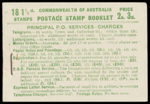 1928-30 2/3d (KGV 2d scarlet with the Watermark Inverted) Original Text BW #B39a (SG SB23), Cat $600 (&pound;450). Unusually fine.