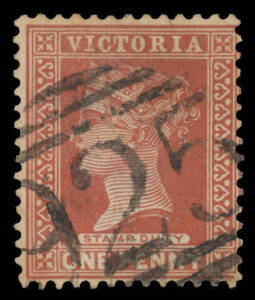 925: '925' of Leneva (1) on Reading 1d brown. Rated RRRRR. PO 4.12.1875; closed 1.11.1890. [8km S of Wodonga]