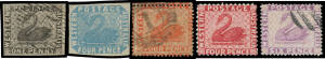 Attractive collection on Hagners with better unused stamps including 1d black (used) & Litho 4d both with full margins, 1860 Imperf 2d x2, 1861 2d & 4d (used), No Wmk 1d, CC Perf 12&frac12; 4d 6d & 1/- and Perf 14 6d, CA Perf 14 2d 4d & 6d and Perf 12 2d, 1888 N