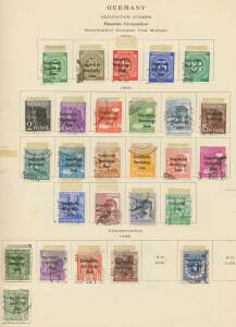 EAST GERMANY: 1948-85 issues largely complete except for the better M/Ss, generally very fine. (100s)