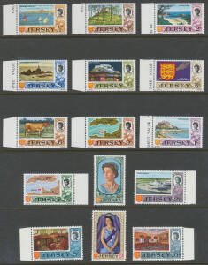 OFFSHORE ISLANDS: Bulging Hagner album of Guernsey, Jersey & the Isle of Man apparently complete to 1981 plus many blocks of 4 & booklet panes. High thematic content. ** NO RESERVE ** (100s)