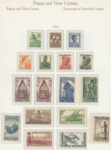 1952-2002 issues missing only a couple of minor items & including M/Ss & the Emergency Surcharges, pre-decimals hinged, decimals unmounted. (100s)