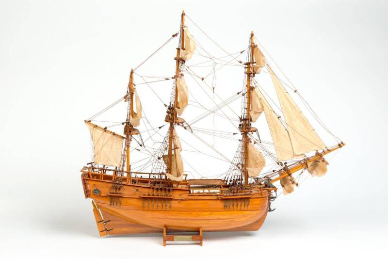A model of the HMS Endeavour