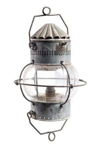 Daveys Patent Windproof Ship Lamp, late 19th century