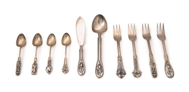 A collection of cutlery by James Linton, Perth, 20th century