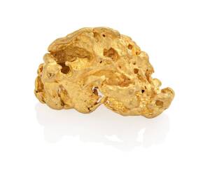 A fine Australian gold nugget 120 grams (4.2oz)