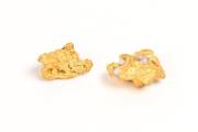GOLD NUGGETS: Two nuggets, 7.4g & 4.8g.