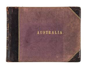 "Australia by Edwin Carton Booth, illustrated with Drawings by Skinner Prout & N. Chevalier" published by Virtue & Co [Melbourne], with 57 steel engravings plus Burke and Wills monument title page engraving