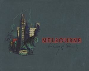 MELBOURNE VIEWS: A nice collection of souvenir publications, c.1910-1940,