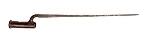 A Brown Bess socket bayonet by S.Dawes