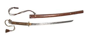 A WW2 Japanese officer's sword (katana)