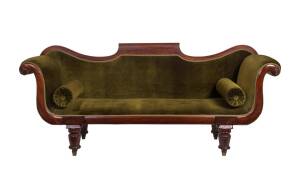 An Australian cedar double ended settee, circa 1835