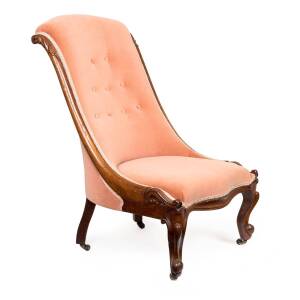 An Australian cedar ladies chair, circa 1850