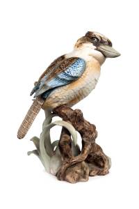 A Royal Dux porcelain kookaburra, 20th century