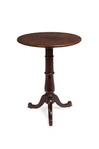 A cedar occasional table, circa 1840