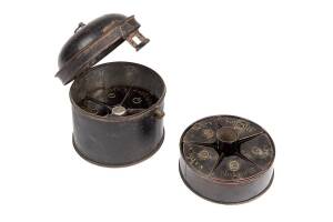 Australian spice tin set, circa 1860