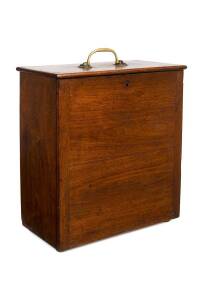 Australian traveling box with drop front, circa1900