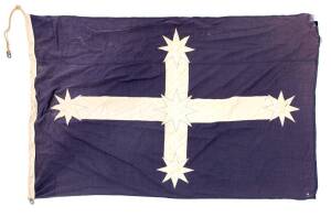 Eureka Southern Cross flag and Australian flag