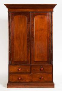 A Barossa Valley, cedar wardrobe, 19th century