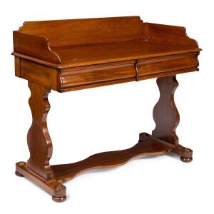 An Australian cedar 2 drawer servery table, circa 1860