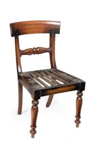 Australian cedar chair impressed "SHEARWOOD & Co"