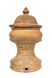 A rare Bendigo pottery Middleton's Excelsior water filter, circa 1883