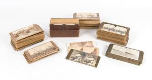 STEREOGRAPH Cards, collection of 219 cards