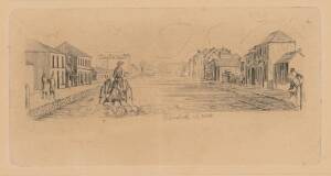 HENRY GILBERT JONES, Britain/Australia (circa 1804-1888) A Suite of six etchings, Views of Melbourne