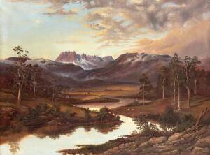 ATTRIBUTED TO ANNIE STEWART Ben Lomond, Fingal Valley c.1880