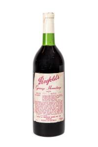 PENFOLDS: Grange, Bin 95, Shiraz, 1971. [1 bottle].