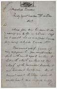 CHARLES DICKENS (1812-70, most popular English writer of the Victorian era): 1849 (19th Oct) ALS from Devonshire Terrace to James Gilbert, accepting an invitation to preside at the first public dinner of the Newsvendors' Benevolent and Provident Institute - 2