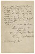 FLORENCE NIGHTINGALE (1820-1910, the founder of modern nursing): c1865 part ALS (pages 2-3 of 3) to MP J.S.Mill regarding work "very near my heart - the India Sanitary Service". {John Stuart Mill (1806-73) was a philosopher, political economist and social - 2