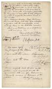 MEDICAL AUTOGRAPHS: Collection with Joseph Lister (1827-1912, pioneer of antiseptic surgery) 3 ALS; Edward Swarbreck Hall (1805-81) 1869 Petition regarding Vaccination Act in Tasmania; St.George Mivart (1827-1900, biologist) ALS; Prof. James Hill (1873-19 - 3