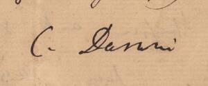 CHARLES DARWIN (1809-82): 8th [August 1850] ALS from Down, Farnborough, Kent to Nathaniel Thomas Wetherell regarding not completing his description of Loricula; wants permission to take his specimen to be drawn by Mr James De C. Sowerby; does he have any 