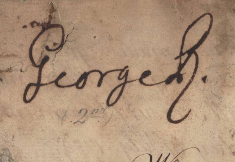 KING GEORGE II (1683-1760, King of Great Britain from 1727 until his death), document signed, Kensington, 18th July 1759, Warrant for funds augmentation for Coldstream Guards, signed 'George R' at head of document, and with paper seal. Fair condition. 