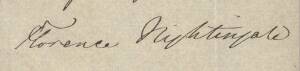 FLORENCE NIGHTINGALE (1820-1910, the founder of modern nursing): c1865 part ALS (pages 2-3 of 3) to MP J.S.Mill regarding work "very near my heart - the India Sanitary Service". {John Stuart Mill (1806-73) was a philosopher, political economist and social