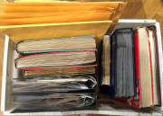 Mostly Australasian accumulation with Australian Territories collections largely complete ** on Seven Seas hingeless pages, then 10 albums of material in varying stages of decay from having been poorly stored in Queensland but including some useful used s - 2