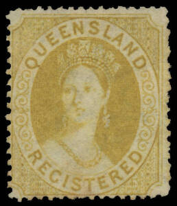 1860-61 Small Star Clean-Cut Perf 14-16 (6d) 'REGISTERED' SG 11, minor tonespots on the reverse, unused, Cat &pound;950. RPSofV Certificate (2016).
