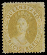 1860-61 Small Star Clean-Cut Perf 14-16 (6d) 'REGISTERED' SG 11, minor tonespots on the reverse, unused, Cat &pound;950. RPSofV Certificate (2016).