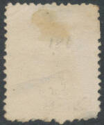 1866-67 Lithographs Second Transfer 4d grey-lilac with Major Transfer Flaw ('OUR' Missing) SG 56b, shallow thinning, unused, Cat &pound;600 used; unpriced unused. RPSofV Certificate (2016) as SG 55b in error. [This is an advanced state of the variety which, in - 2