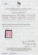 1866-67 Lithographs 5/- pale rose SG 58, unusually clean-cut perfs for this issue, unused, Cat &pound;1100. - 3