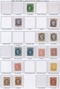 Attractively presented collection with Imperf London Printing 6d & Adelaide Printing 2d (both possibly cleaned), a few Roulettes, 1868-79 including '3-PENCE' on 4d x2, 'TEN PENCE' on 9d & 2/- x3, Perf 10 '3-PENCE' on 4d, Perf 10x11&frac12; 'TEN PENCE' on 9d, Bro - 2