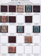 'O.S.' OVERPRINTS: Attractively presented collection with Thick Overprint including 4d SG O1, 4d SG O3 unused x2, 2/- SG O5, 1/- SG O12 mint x2, 6d SG O14 unused, 6d SG O19 mint, 2/- SG O21 mint, good ranges of DLR Issues & Thin Overprints including 1d wi - 2