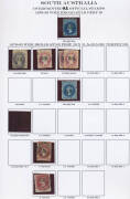 'O.S.' OVERPRINTS: Attractively presented collection with Thick Overprint including 4d SG O1, 4d SG O3 unused x2, 2/- SG O5, 1/- SG O12 mint x2, 6d SG O14 unused, 6d SG O19 mint, 2/- SG O21 mint, good ranges of DLR Issues & Thin Overprints including 1d wi - 3