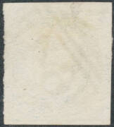 1853 Couriers Later Printings on Hard White Paper 1d pale blue SG 3, large even margins with complete outer framelines, superb First Allocation BN '64' cancellation, Cat &pound;1300. Superb! Ex Sir Henry Somerset. RPSofL Certificate (1973). - 2