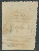 1863-71 Experimental Separations Oblique Roulette 14-15 4d pale blue SG 101 with rouletting at left & the top, otherwise cut from the sheet & just shaved at lower-right, BN '64' of Hobart, Cat &pound;1000. A rare & underrated stamp. RPSofV Certificate (2016). - 2