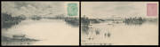 PICTORIAL ENVELOPES: 1898 Scenic Issue Envelopes 2d & 2&frac12;d HG B2 & 3 complete set of the twelve views, a few minor blemishes but generally very fine to superb unused. [These envelopes are among the most beautiful postal stationery items ever issued. Printe