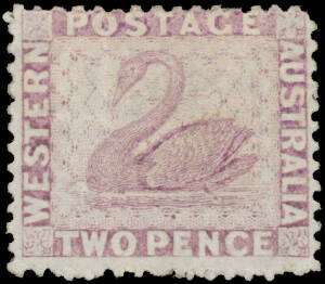 1864-79 Crown/CC Perf 12&frac12; 2d mauve Error of Colour SG 55b, a few occluded perfs at the base as commonly seen in this issue, light vertical crease that may be natural, large-part o.g., Cat &pound;20,000. An attractive example of this iconic error. Ex "Lionheart"