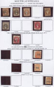 'O.S.' OVERPRINTS: Attractively presented collection with Thick Overprint including 4d SG O1, 4d SG O3 unused x2, 2/- SG O5, 1/- SG O12 mint x2, 6d SG O14 unused, 6d SG O19 mint, 2/- SG O21 mint, good ranges of DLR Issues & Thin Overprints including 1d wi - 5